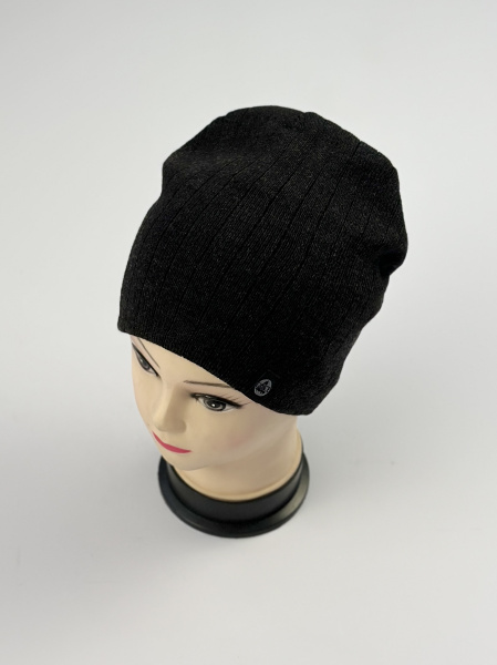 Шапка ГТМ Двойная Палермо (графит)